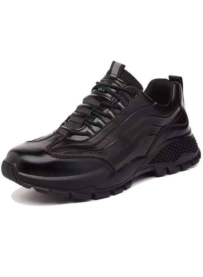 SKYVIEW Steel Toe Work Boots for Men, Lightweight Safety, microfiber leather, Work Boots with Kevlar Midsole, Water-Resistant for Construction and Warehouse Work