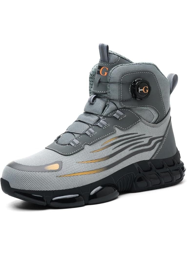 Steel Toe Shoes All Day Comfortable Lightweight Composite Toe Shoe Indestructible Construction Safety Sneakers Work Shoes