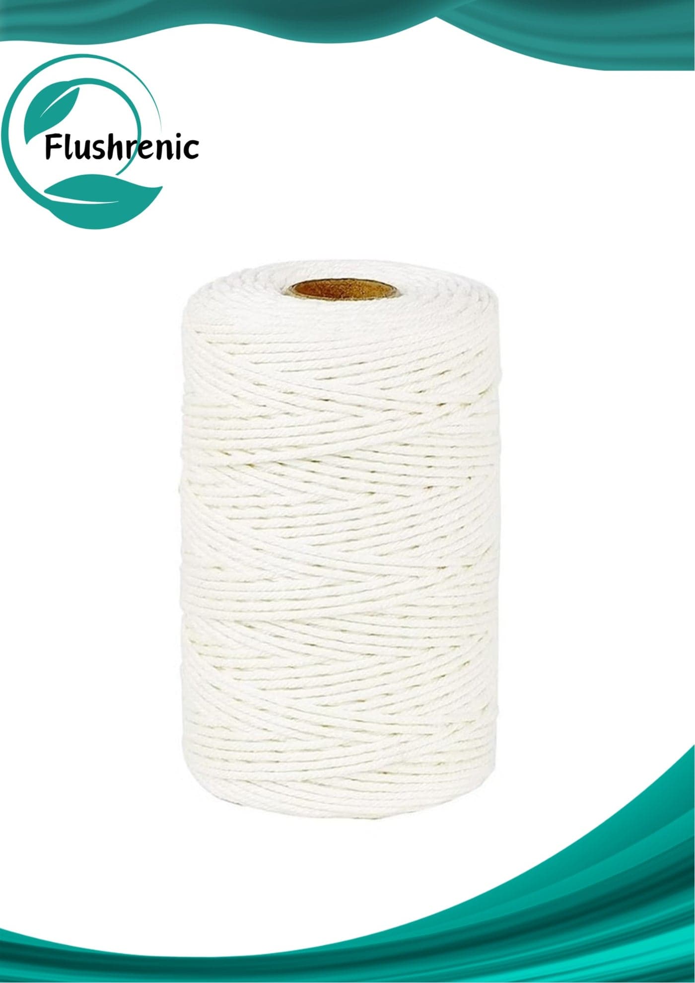 Cooking Twine 656 Feet,2mm Cotton Twine String,Strong Food Safe Cotton Wraps String,for Tying Meat Gift Wrapping Craft Plant Garden Handmade Arts Decoration Packing String Home Decor