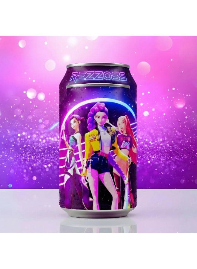 K-Pop Huntrix Girls Soda Can Surprise Doll – 12oz Pop Up Blind Box Toy with Anime Idol Figure | Demon Hunter Character Inside | Collectible Party Favor & Birthday Eid Ramadan Gift for Girls & Teens