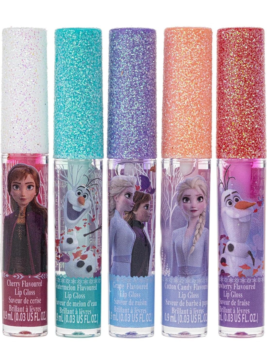TOWNLEY 5 PACK LIP GLOSS WANDS PLANT-BASED