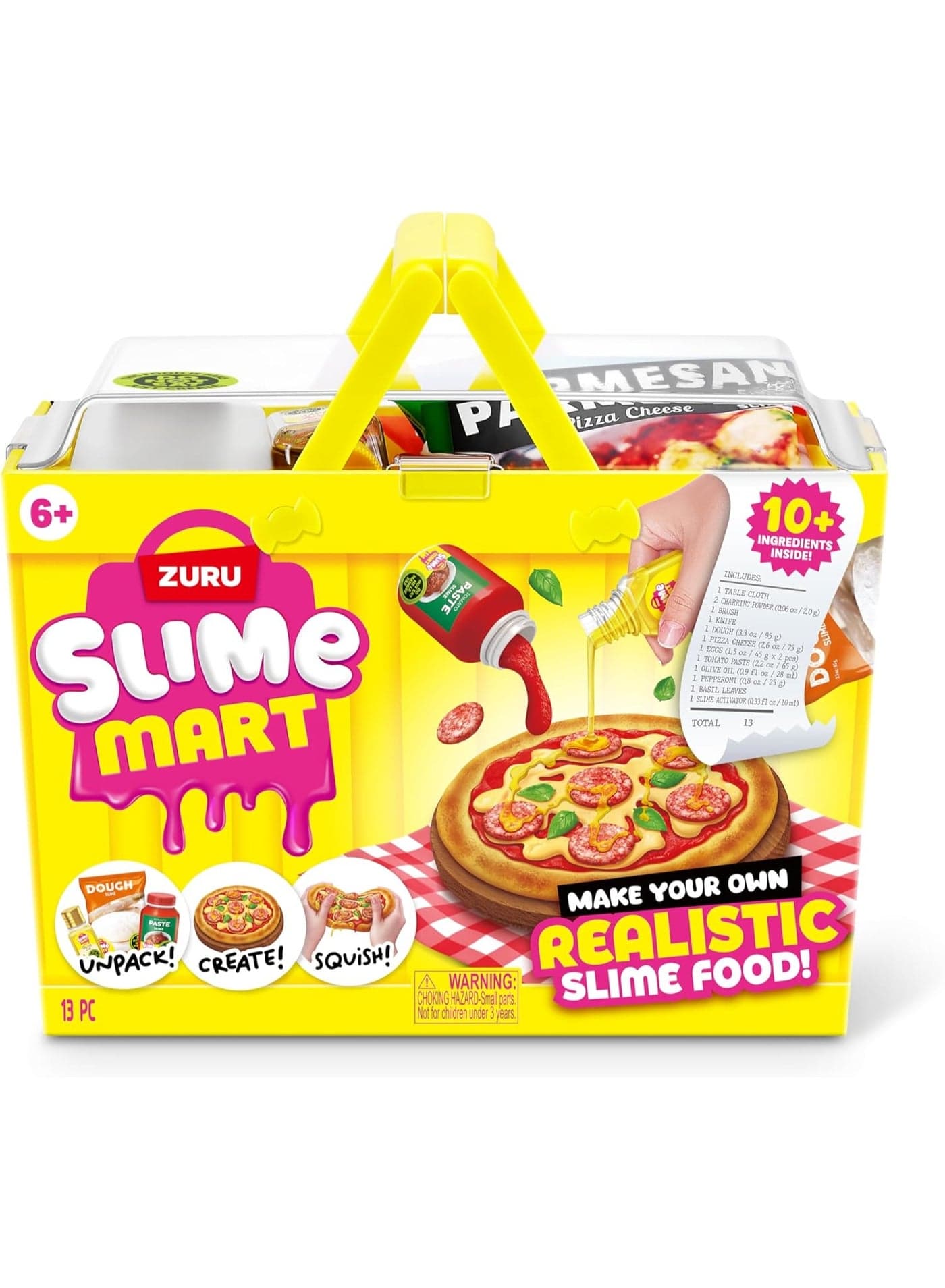 Zuru Slime Mart Small Shopping Basket Series 1 Pizza Window Box