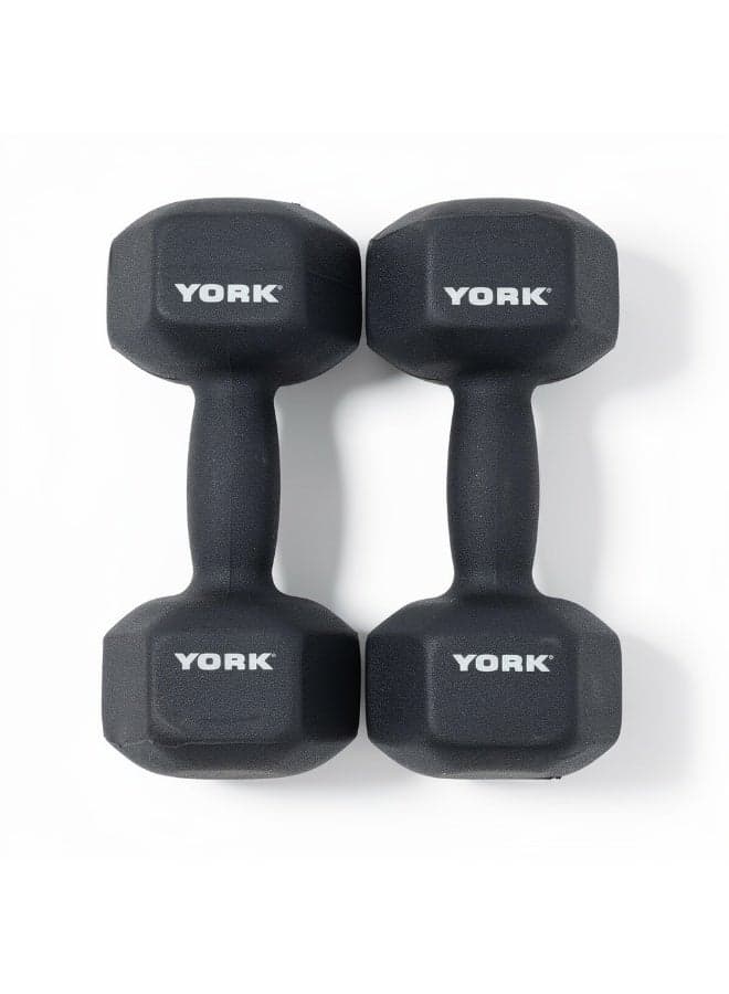 York Fitness Neo Hex Dumbbells, 2PCS