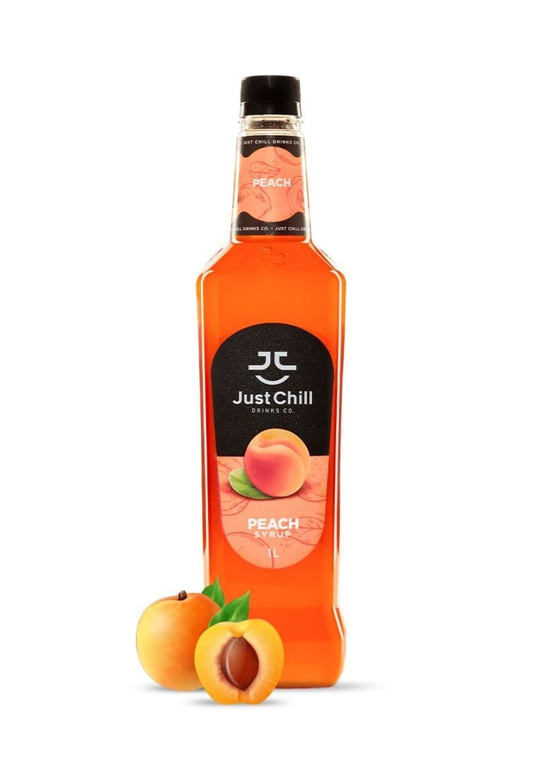 Peach Fruit Syrup 1 Litre