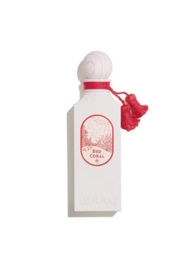 IBRAHIM ALQURASHI Red Coral (100ml) for Women’s Mandarin, coriander, peach, jasmine, rose – clove, orange blossom – white musk, sandalwood, vanilla