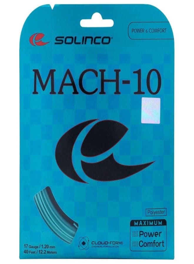 Solinco Mach-10 17 Gauge 1.20mm Tennis String Set 40'