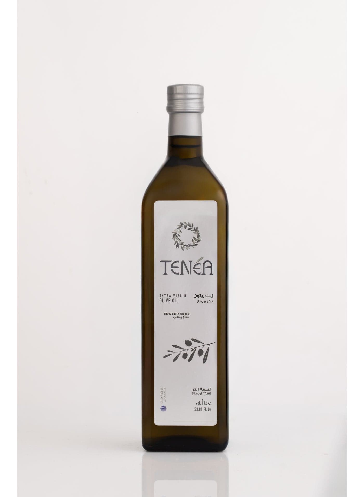 TENEA Extra Virgin Olive Oil 1L | Greek Manaki EVOO | Smooth Fruity Olive Oil | Family Value Size