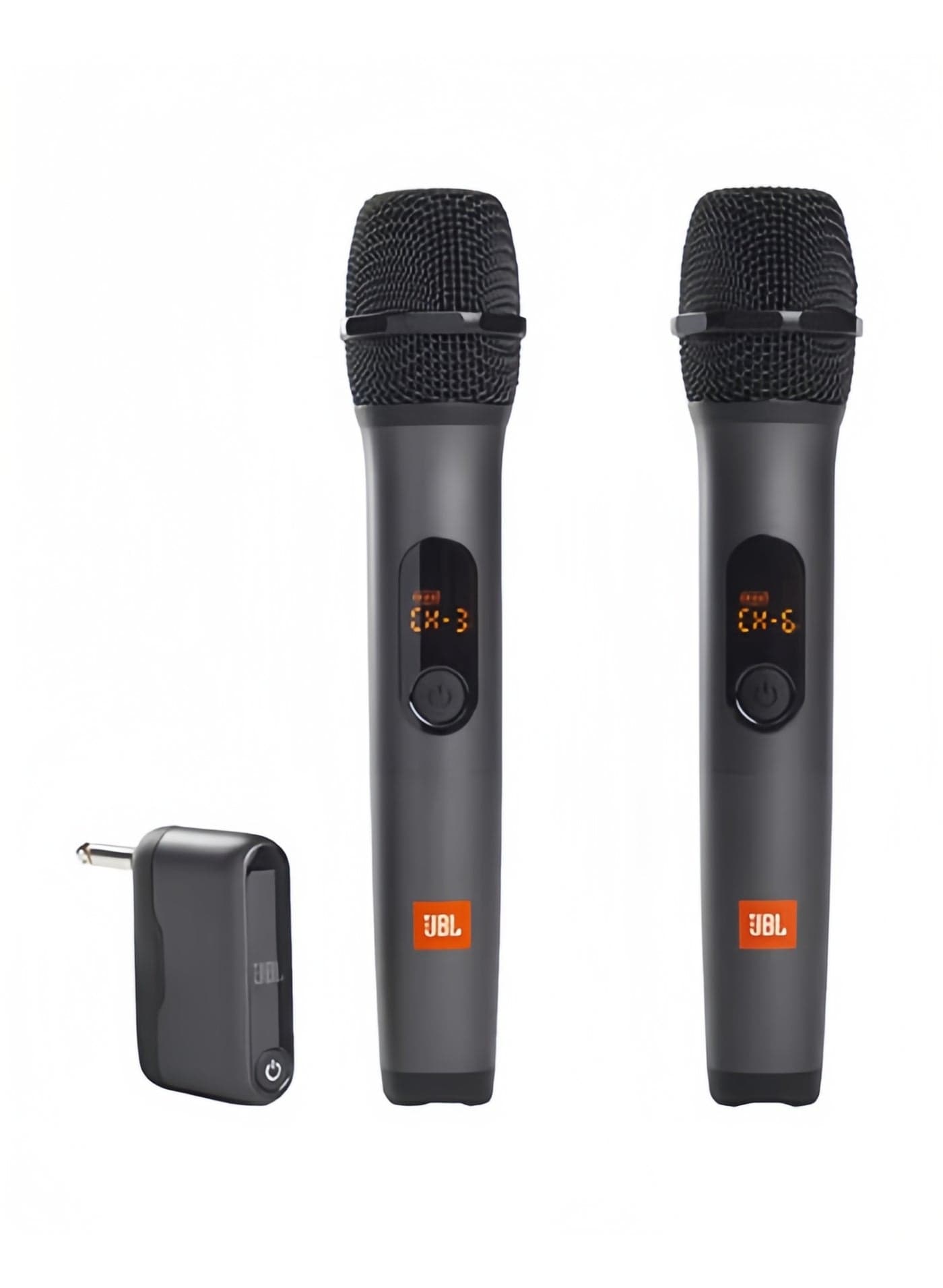 Wireless Microphone Set JBLWIRELESSMIC-D / JBLWIRELESSMICAS2 Black