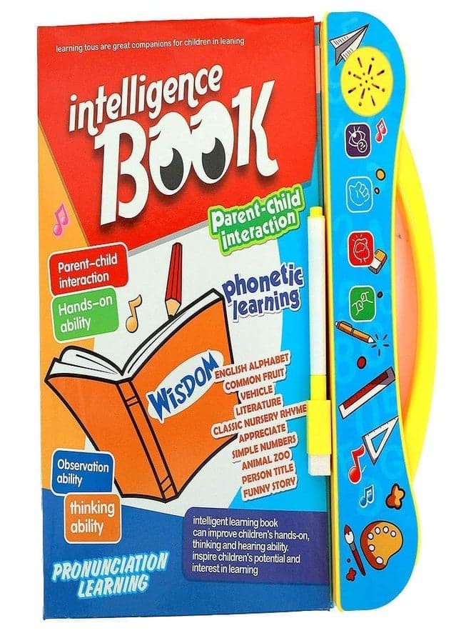 SEAHAVEN Interactive Children Book -Musical English Educational Phonetic Learning Book for 3 + Year Kids, Boys, Toddlers