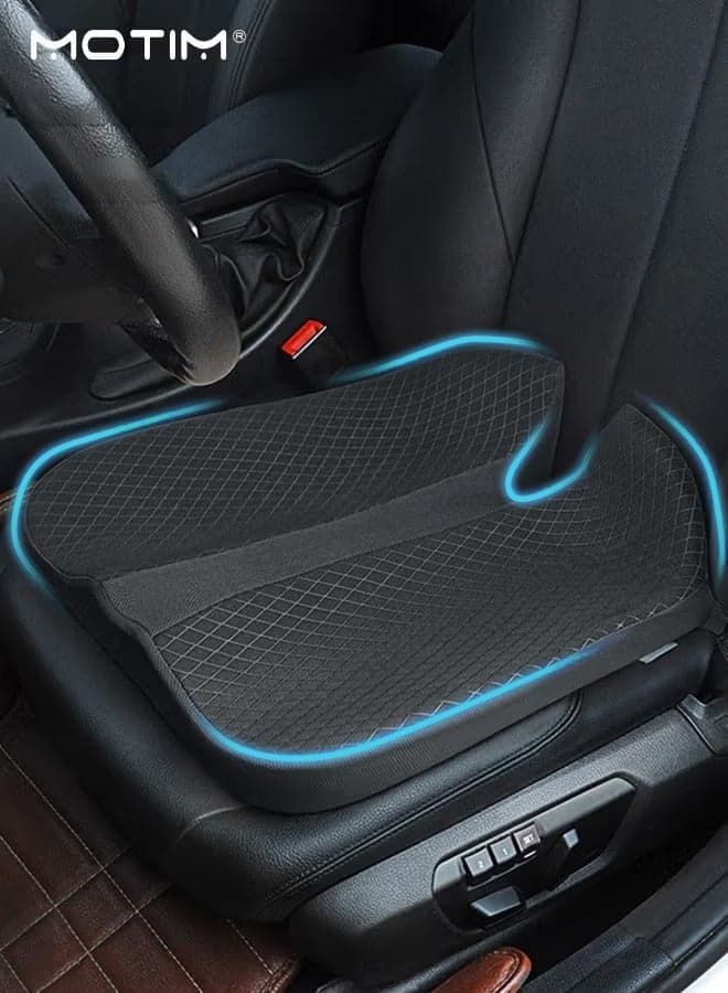 Upgraded Car Seat Cushion Pad, Breathable Memory Foam Coccyx Orthopedic Car Driving Seat Cushion, Seat Cushion for Lower Back Pain and Sciatica Tailbone Pain Relief, Fit for Office Chair, Car Seat