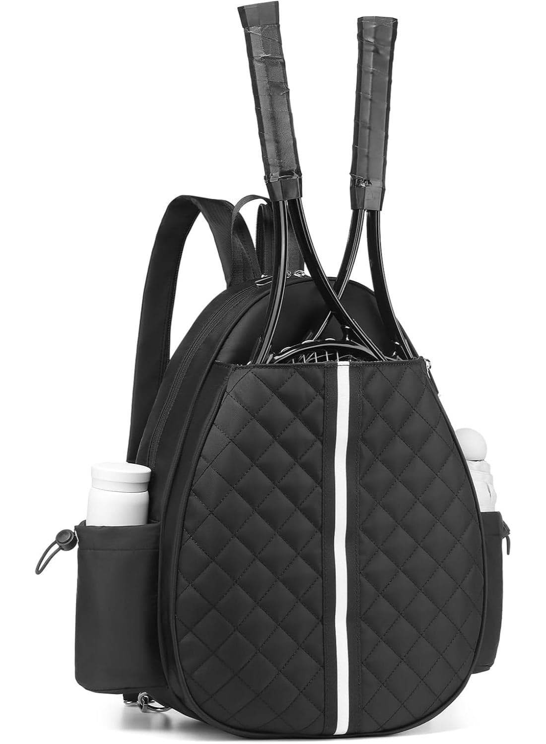 Tennis Bag, Convertible Sling Crossbody Backpack Waterproof Reversible Racket Bags for Women Men