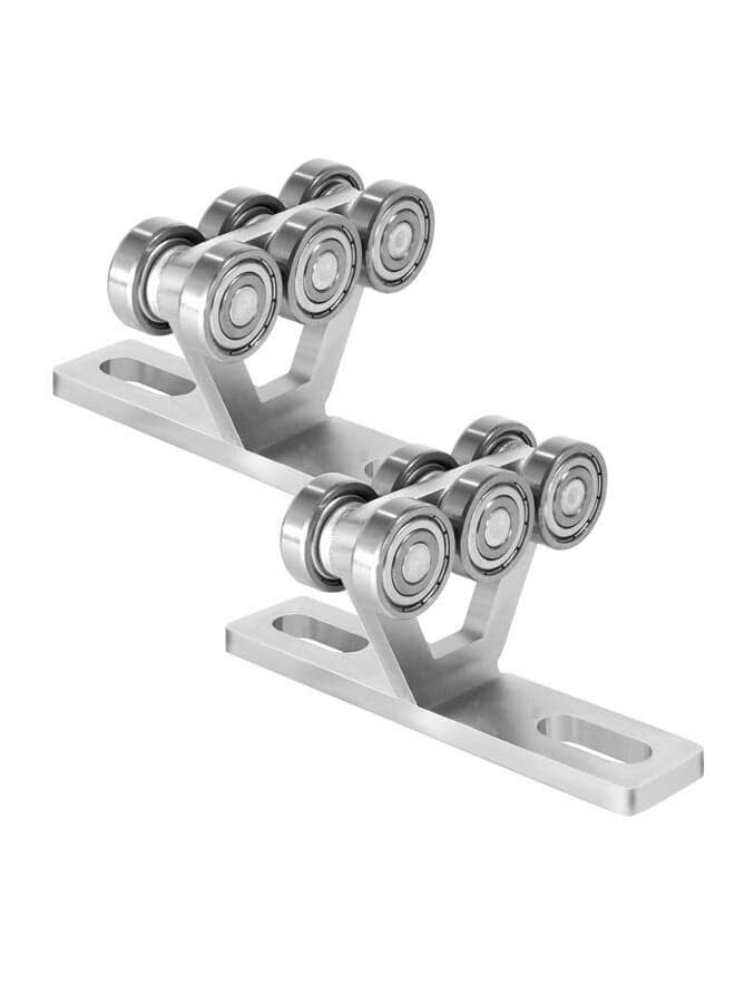 Hoist Trolley for Electric Hoist 6 Wheel Trolley Assembly for use withAll 1-5/8" or Taller Strut Channel,Suitable for Garage Hoist Systems