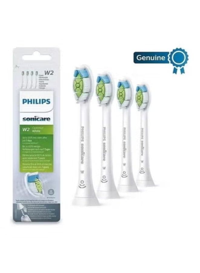 4-Piece Replacement Head White