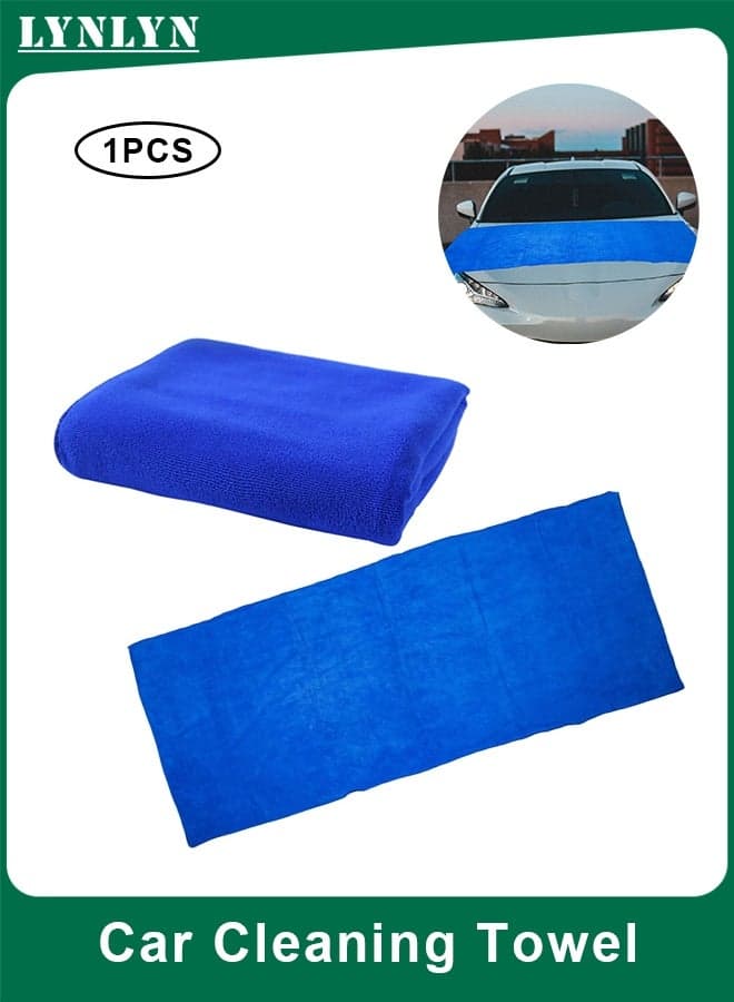 Heavyweight Microfiber Cleaning Towel, Extra Large Reusable Drying Cloth, Super Absorbent and Scratch-Free for Car Washing, Auto Detailing, and Multi-Purpose Cleaning (180 x 60cm)