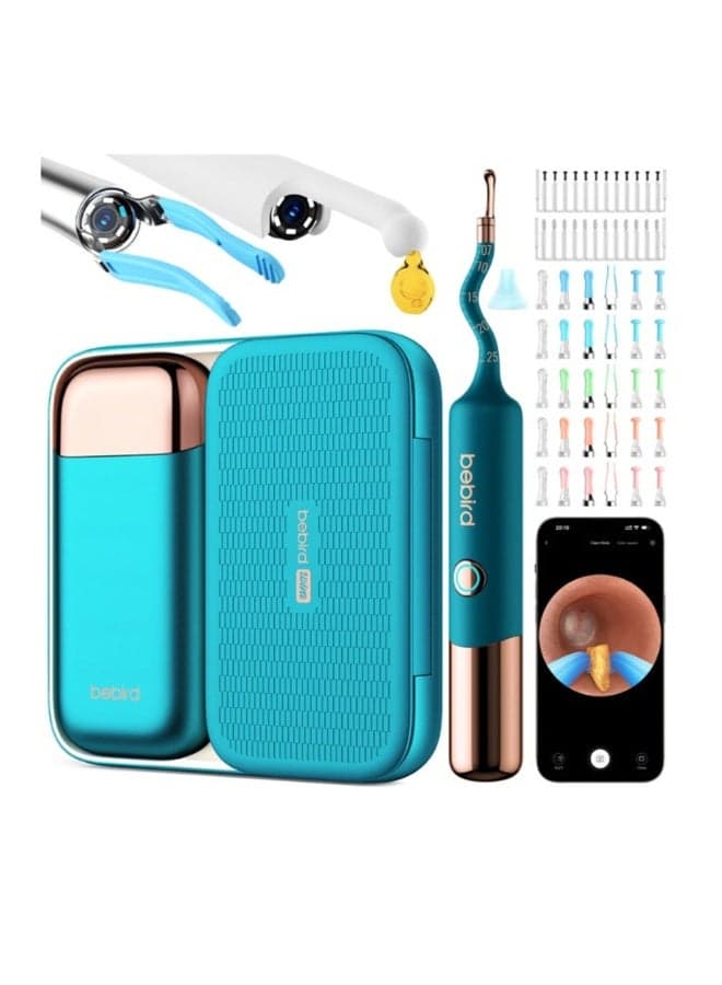 Bebird EarSight Ultra Wi-Fi Visual Earwax Removal Kit with Flexible Otoscope & LED Camera
