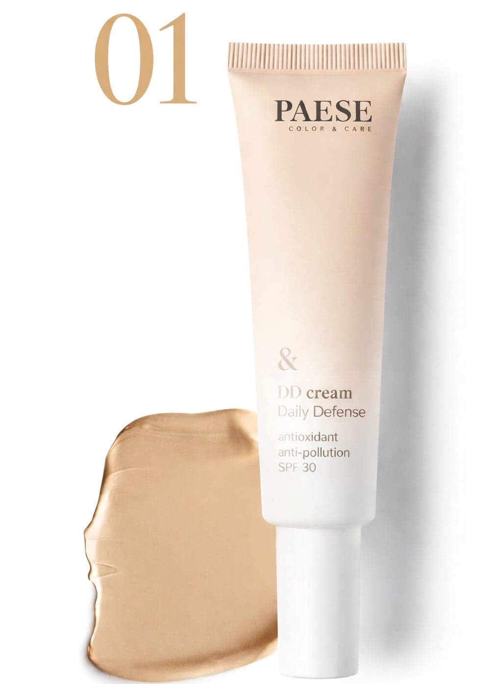 DD Cream SPF 30 Antioxidant & Anti-Pollution, 1N Ivory, Daily Defense Tinted Face Cream, SPF30 UV Protection, 30 ml