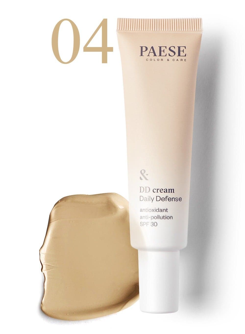 DD Cream SPF 30 Antioxidant & Anti-Pollution, Daily Defense Tinted Face Cream, SPF30 UV Protection, 4W Golden Beige, 30 ml