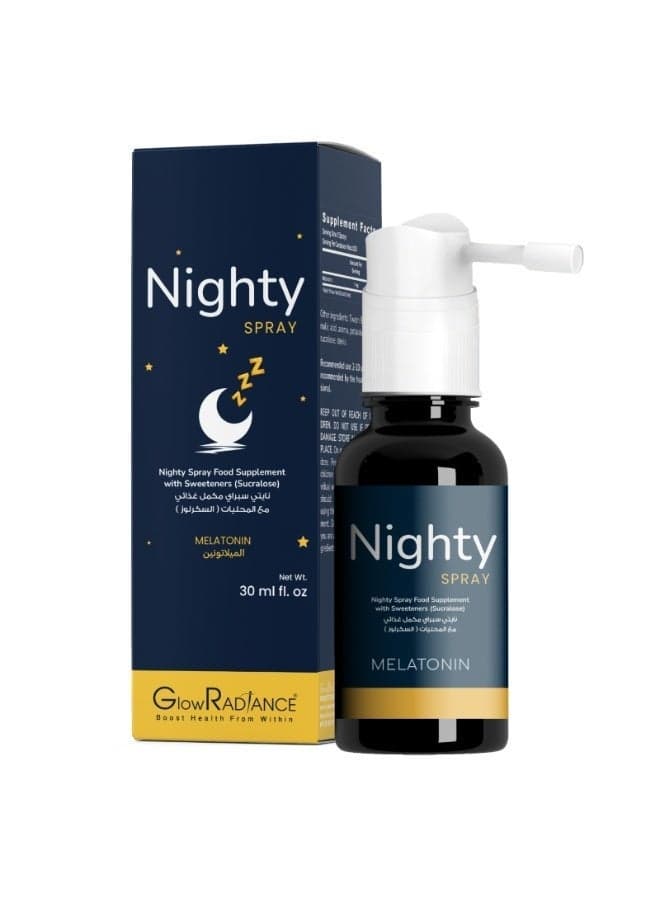 Nighty Spray Melatonin 30ml sleep spray night spray