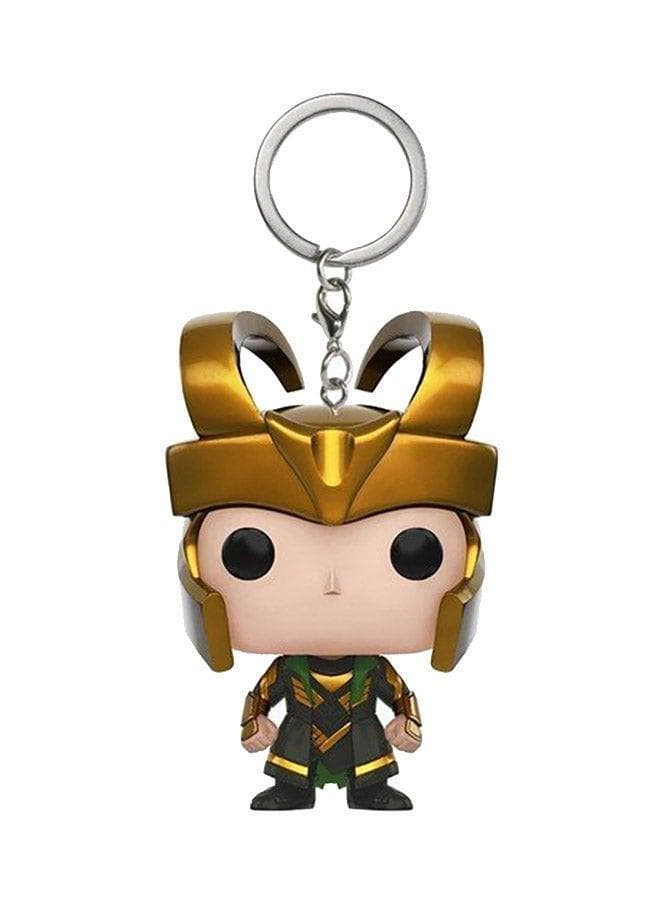 Avengers Keychain Collectible Unique Design Loki Action Figure Toy Model