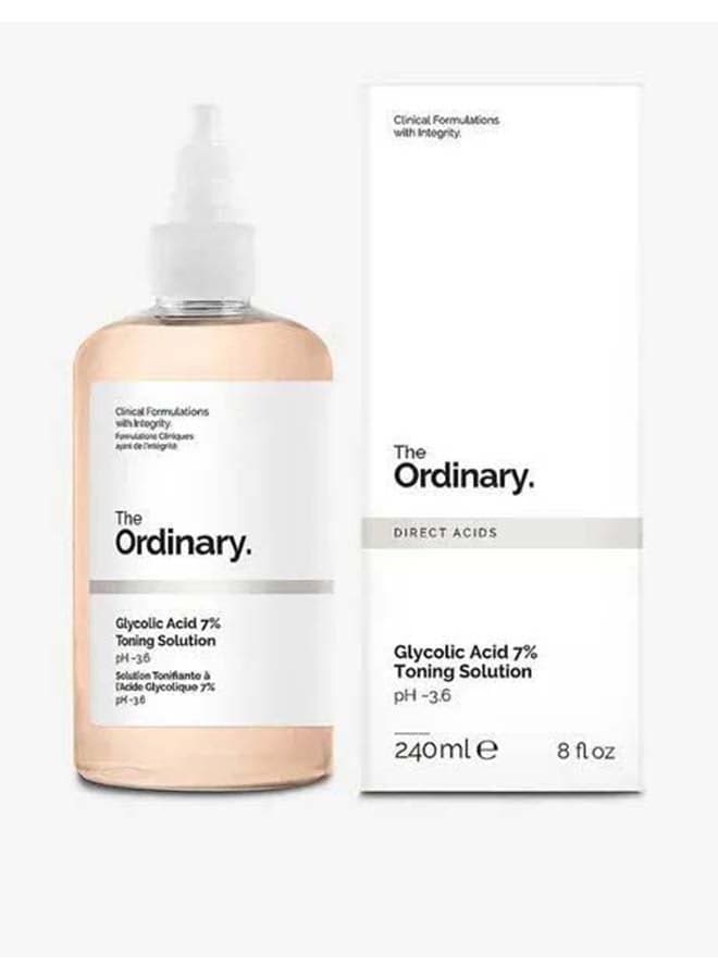 Glycolic Acid 7 % Toning Solution 240ml