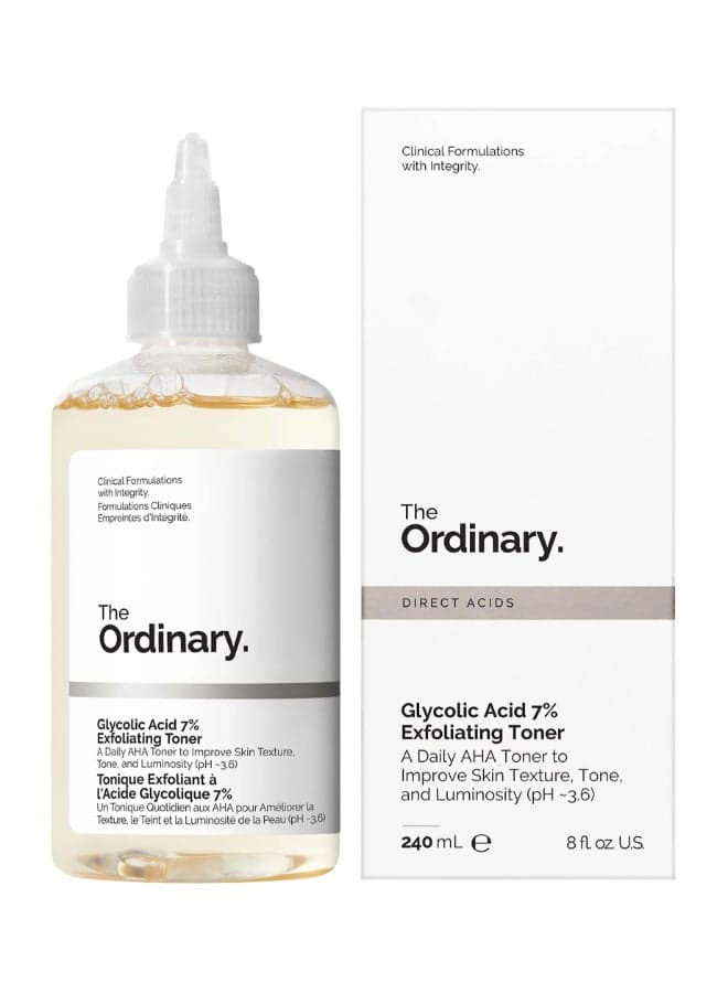 Glycolic Acid 7% Exfoliating Toner 240Ml Packaging May Vary 240ml