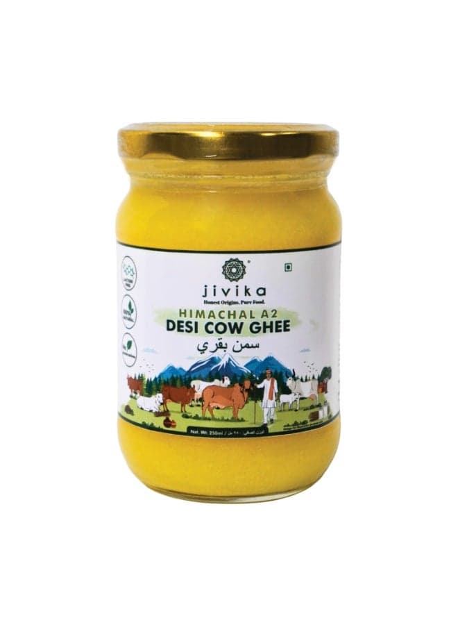 Jivika Himachal A2 Desi Cow Ghee - 250ML