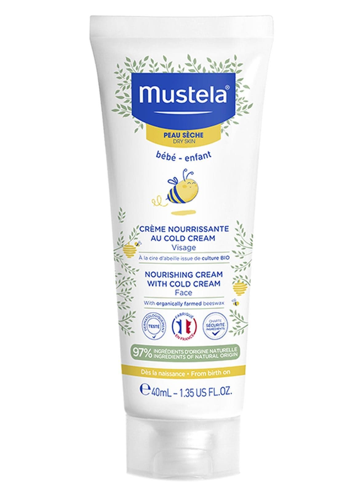 Baby Nourishing Cold Cream With Farmed Beewax, 40ml