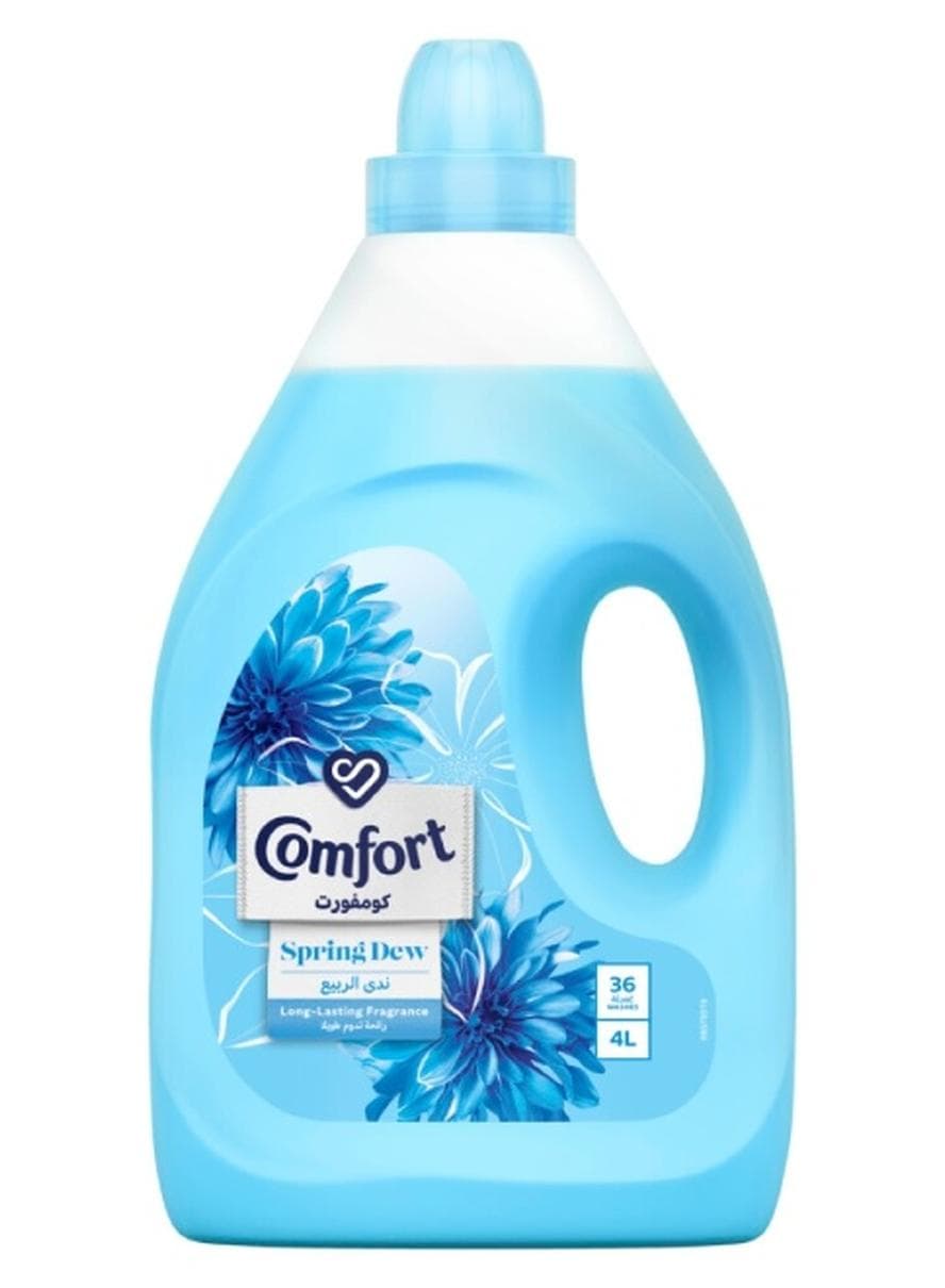 Spring Dew Fabric Softener, 4 Liter