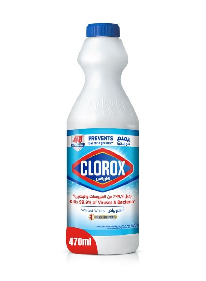 Liquid Bleach Original Household Cleaner And Disinfectant White 470ml