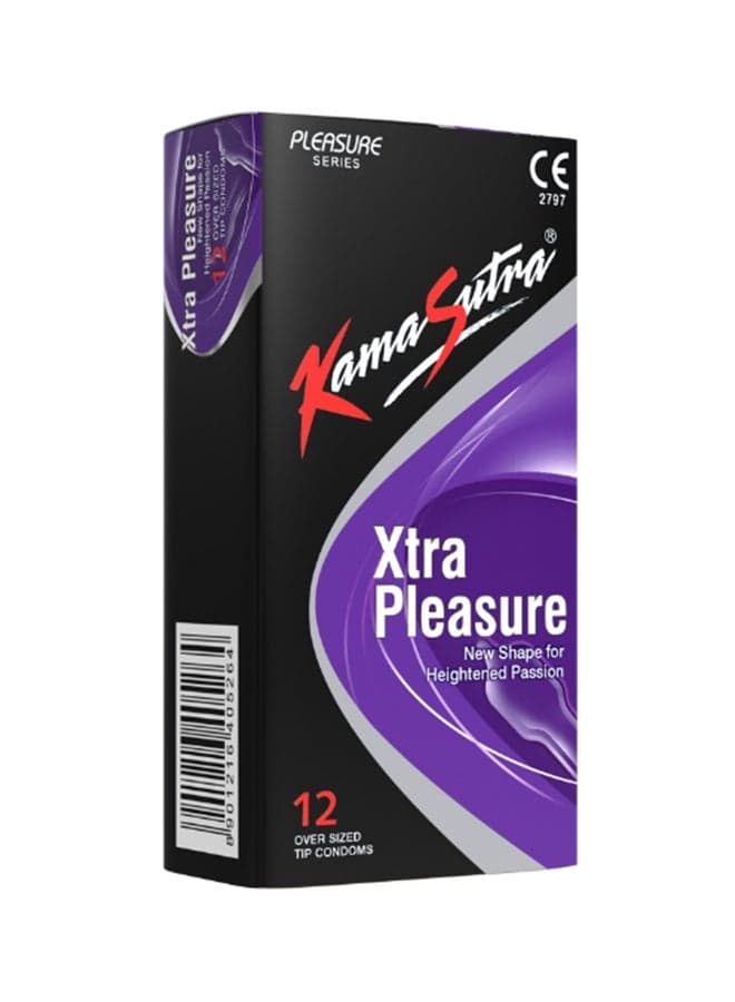 12-Piece Extra Pleasure Condoms