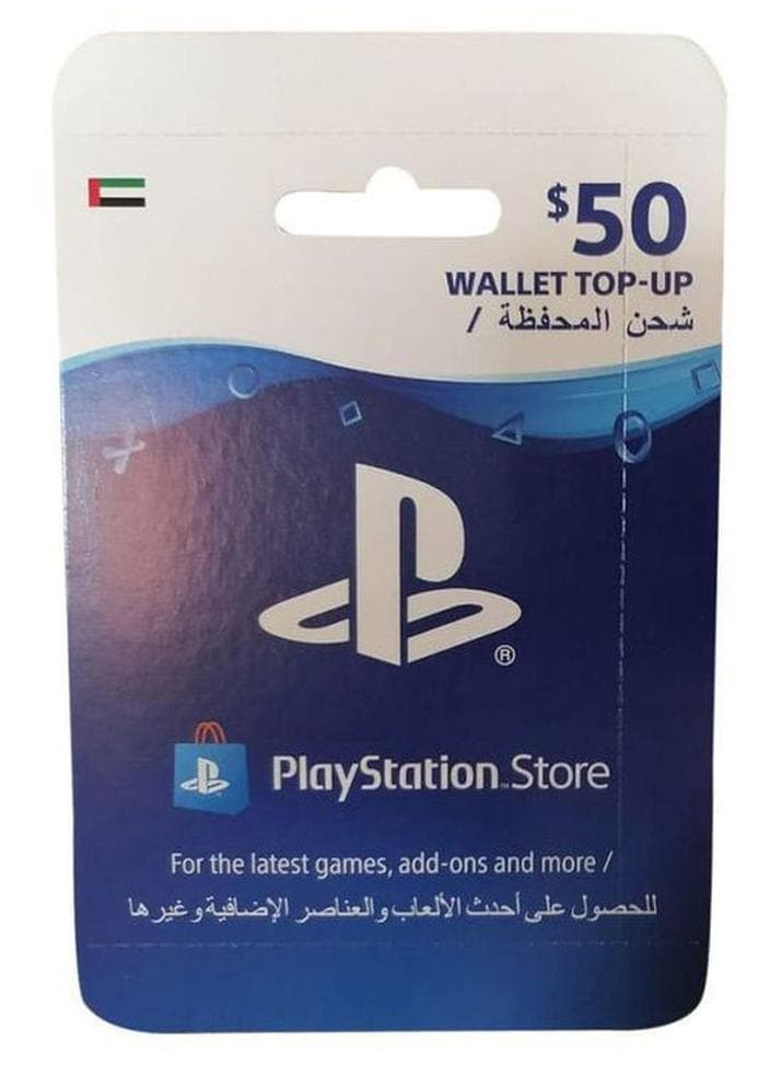 PlayStation Live Card $50 For UAE Account