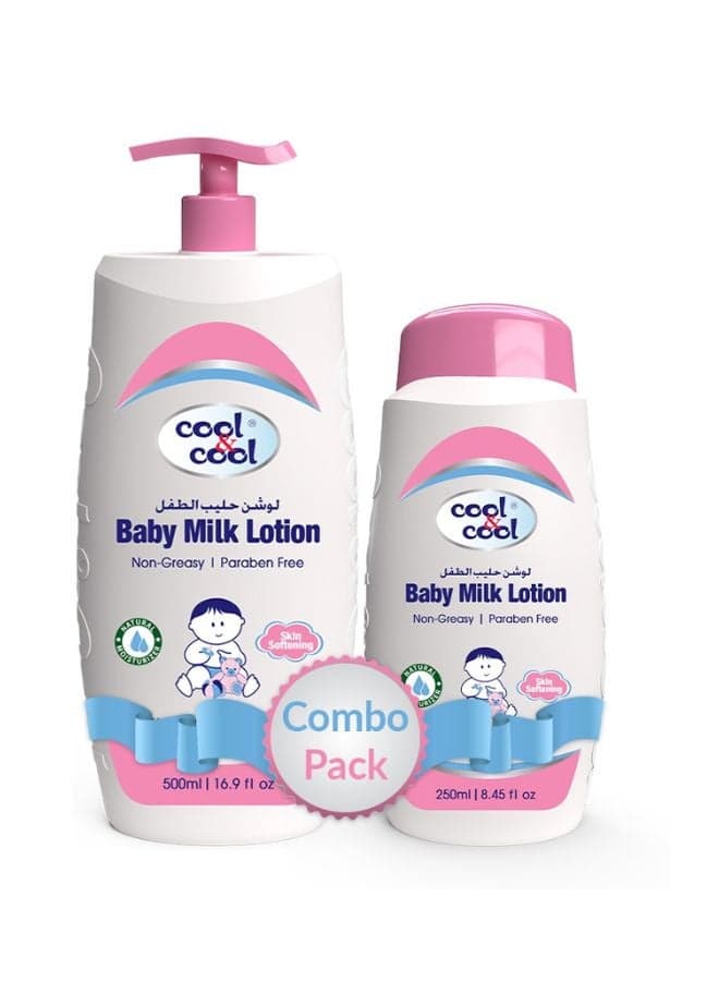 Baby Milk Lotion 500ml+250ml Free