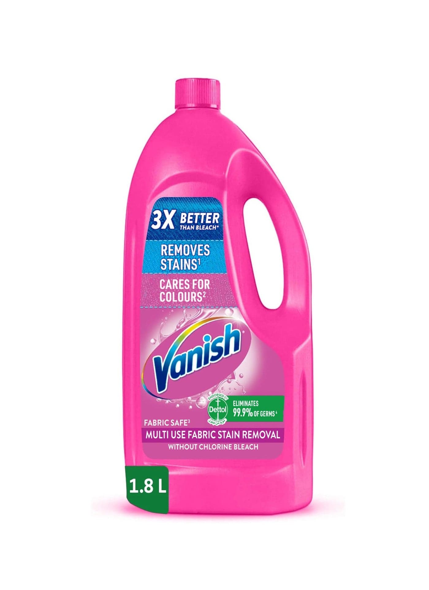 Laundry Stain Remover Pink Liquid 1.8Liters