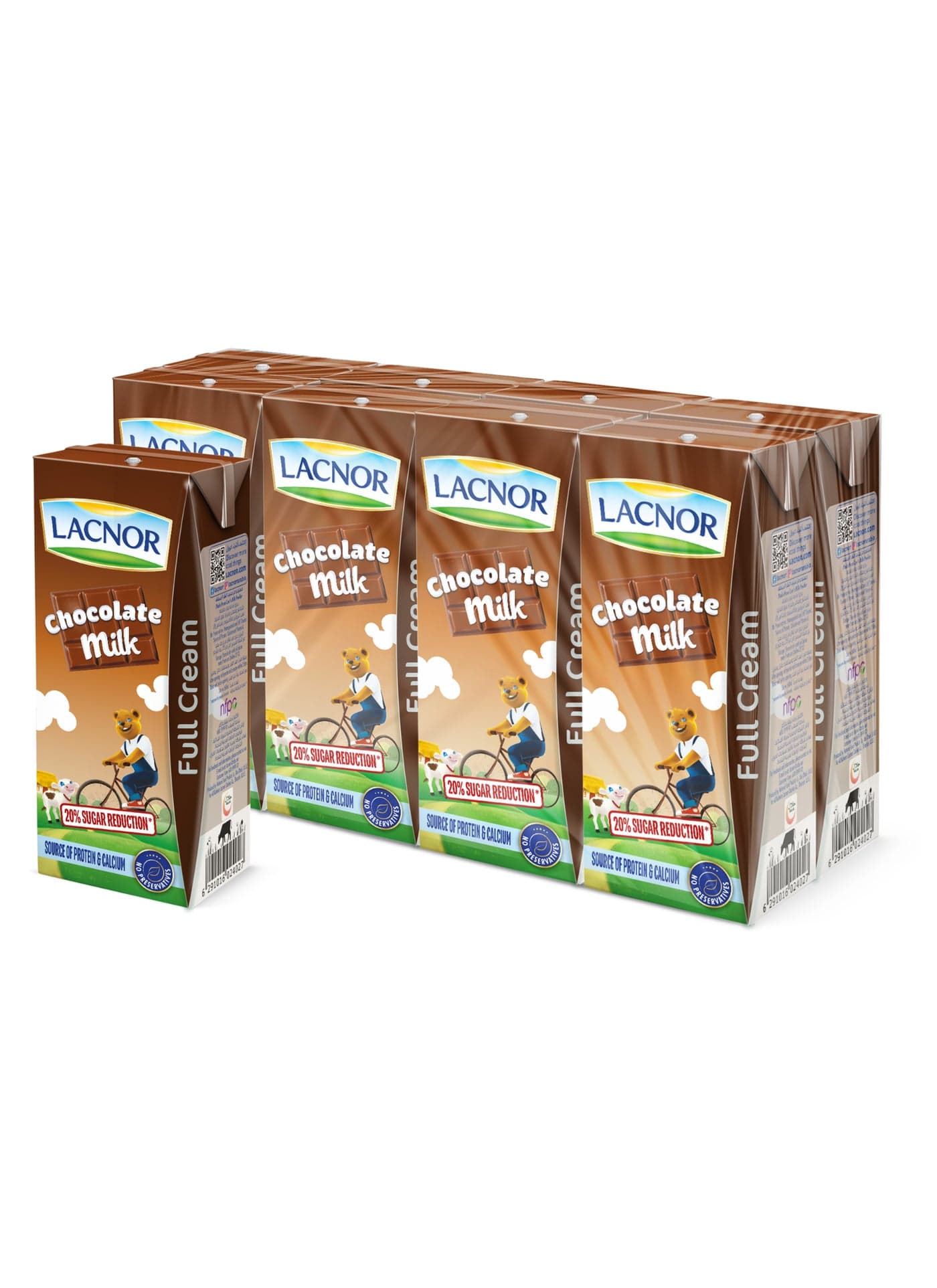 Long Life Milk Chocolate 180ml Pack of 8