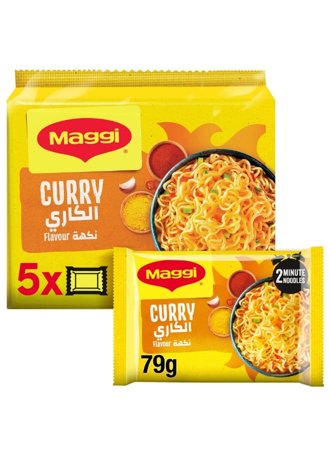 2 Minutes Curry Noodles 79grams Pack of 5
