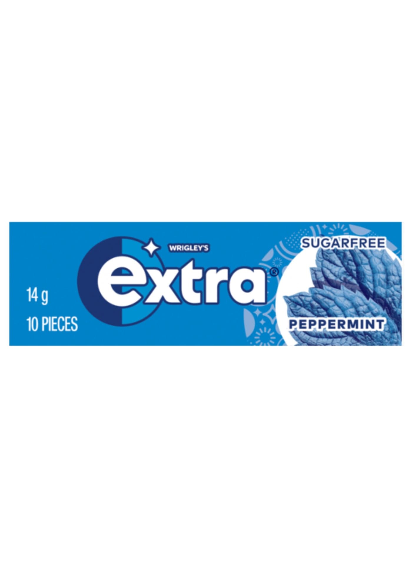 Extra Peppermint Sugar Free Chewing Gum 14grams