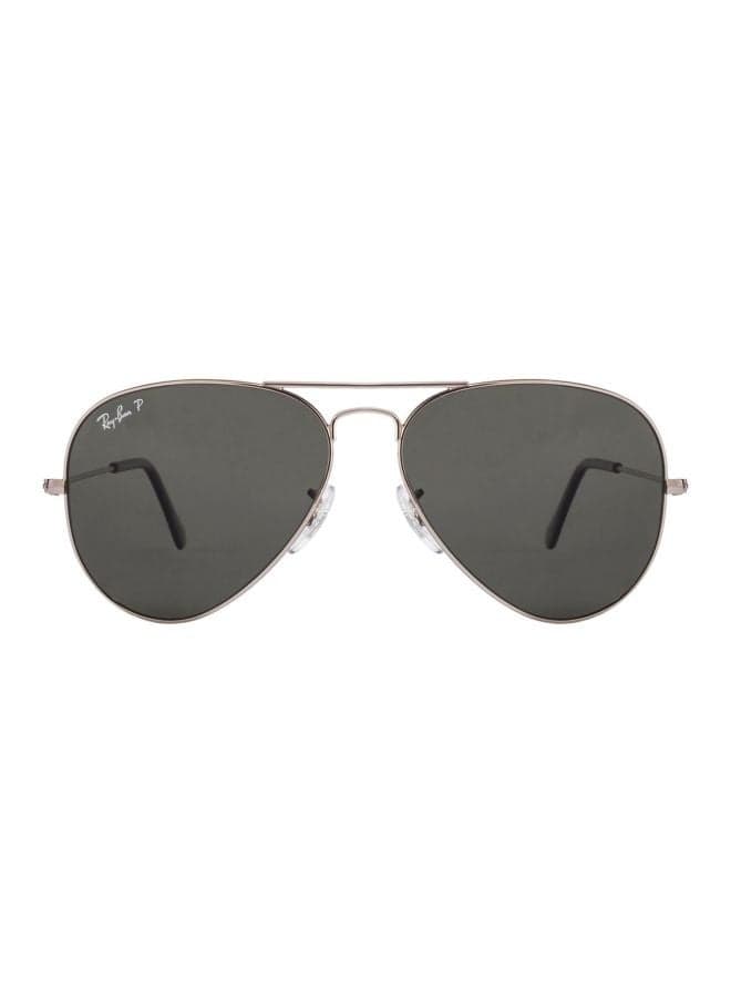Polarized Aviator Sunglasses - RB3025-003-58 - Lens Size: 58 mm - Silver