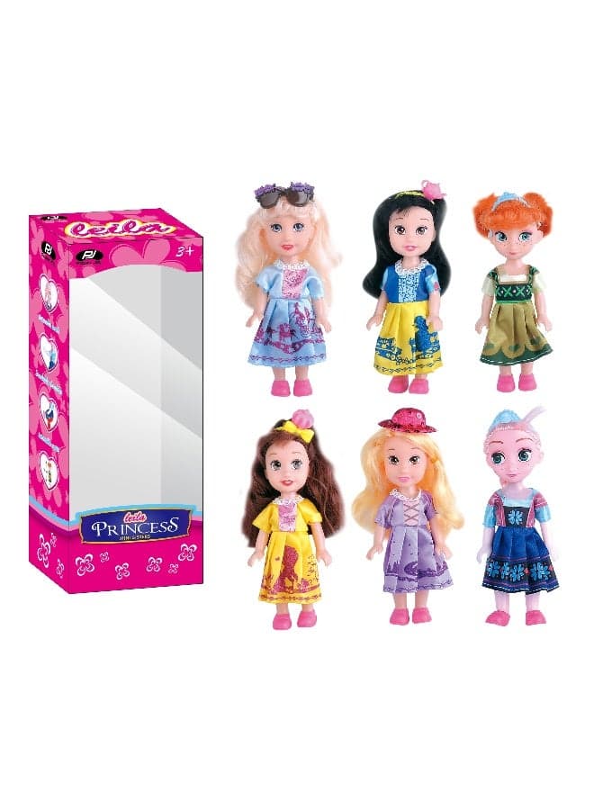 Pack Of 1 Leila Princess Mini Sisters 6 Assortment 16cm