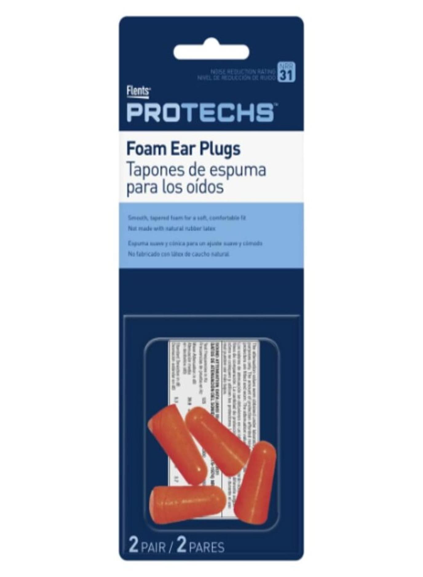 Flents Foam Ear Plugs 2 Pair : 400583