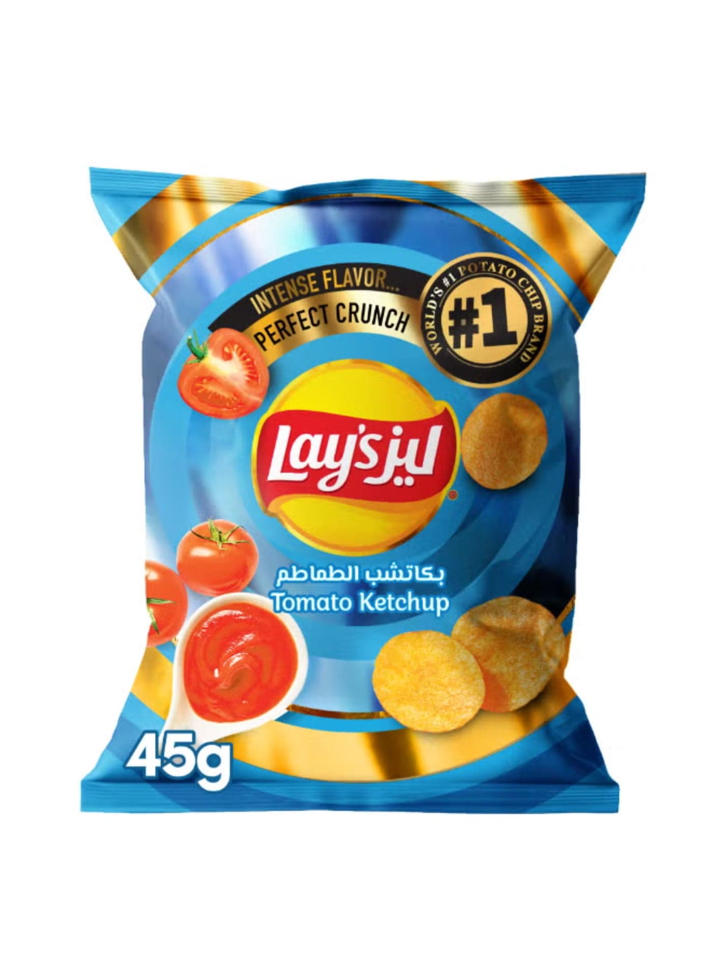 Tomato Ketchup Potato Chips 45grams