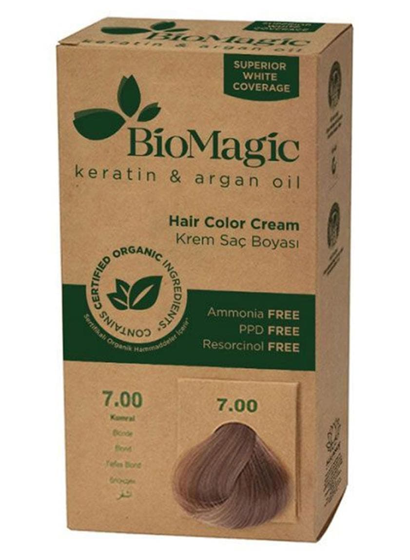 Hair Color Cream With Keratin & Argan Oil Blonde