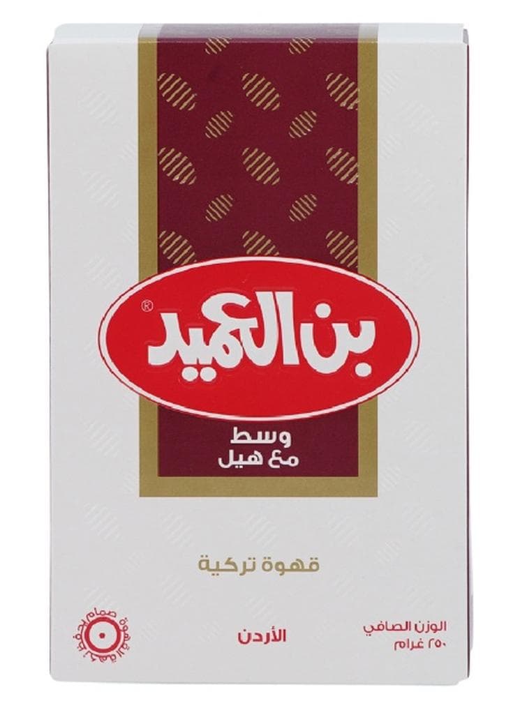 Medium Turkish Coffee with Cardamom, 250g