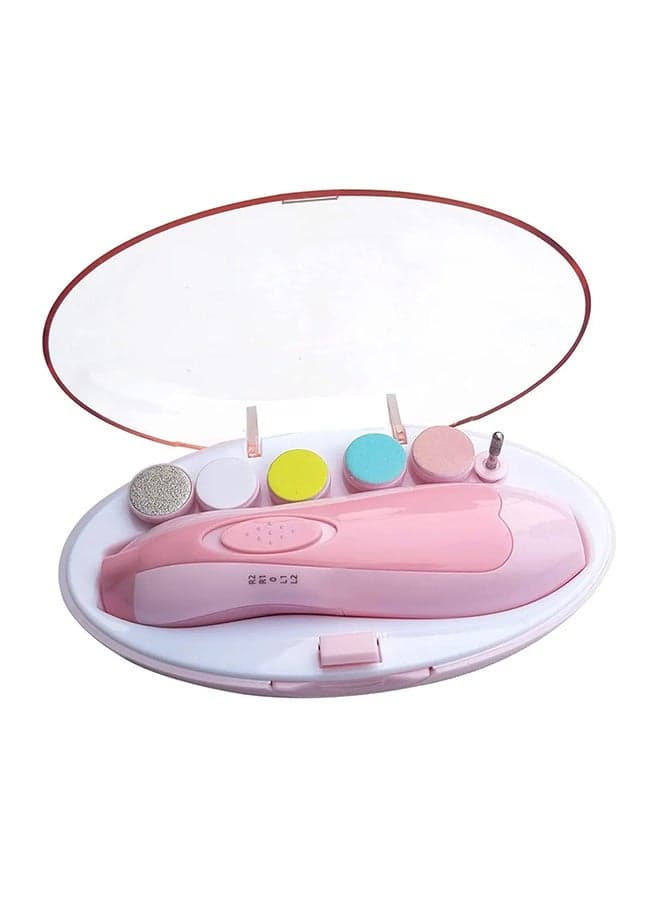 Portable and Lightweight Electric Baby Nail Clipper Set With One-button Design Control Speed
