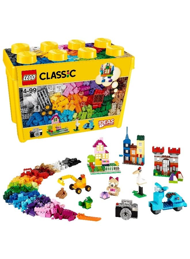 Classic Large Creative Brick Box Building Toy Set 10698 (Age 4+, 790 Pieces)