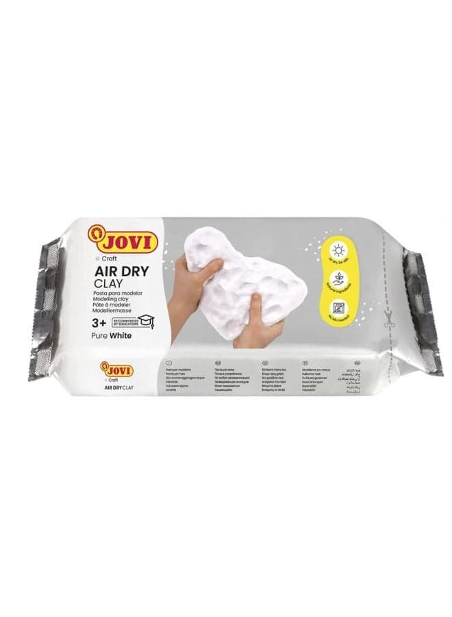 Dry Modelling Craft Clay White