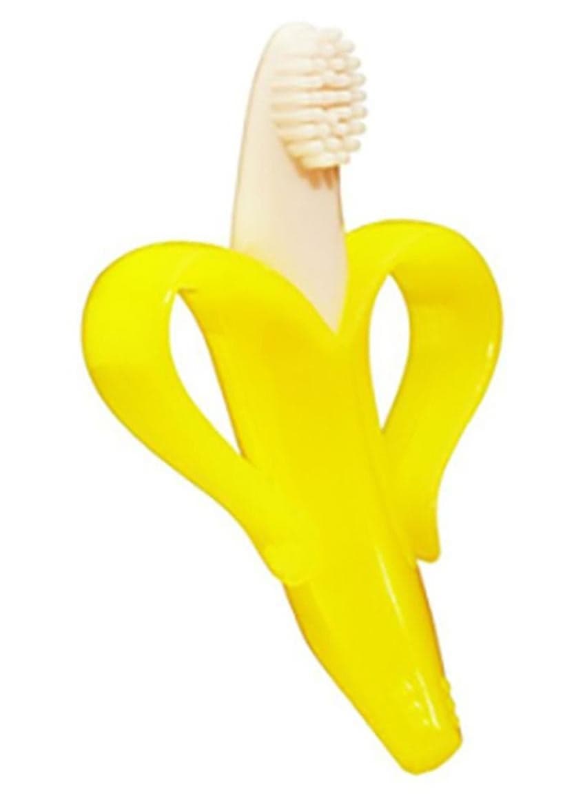 Bendable Soft Silicone Aiybao Infant Training Toothbrush and Teether for Kids