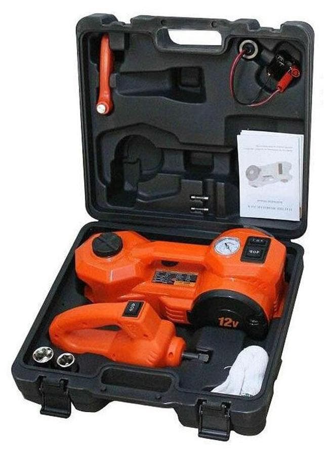 Electric Car Jack With Air Compressor