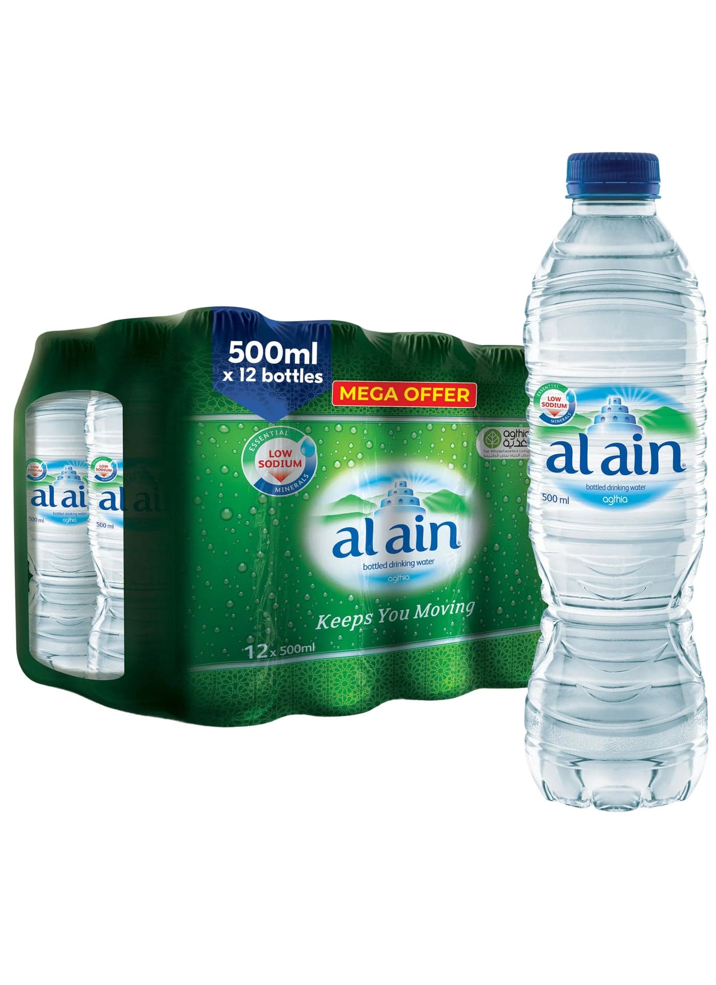 Bottled Water 500ml Pack of 12