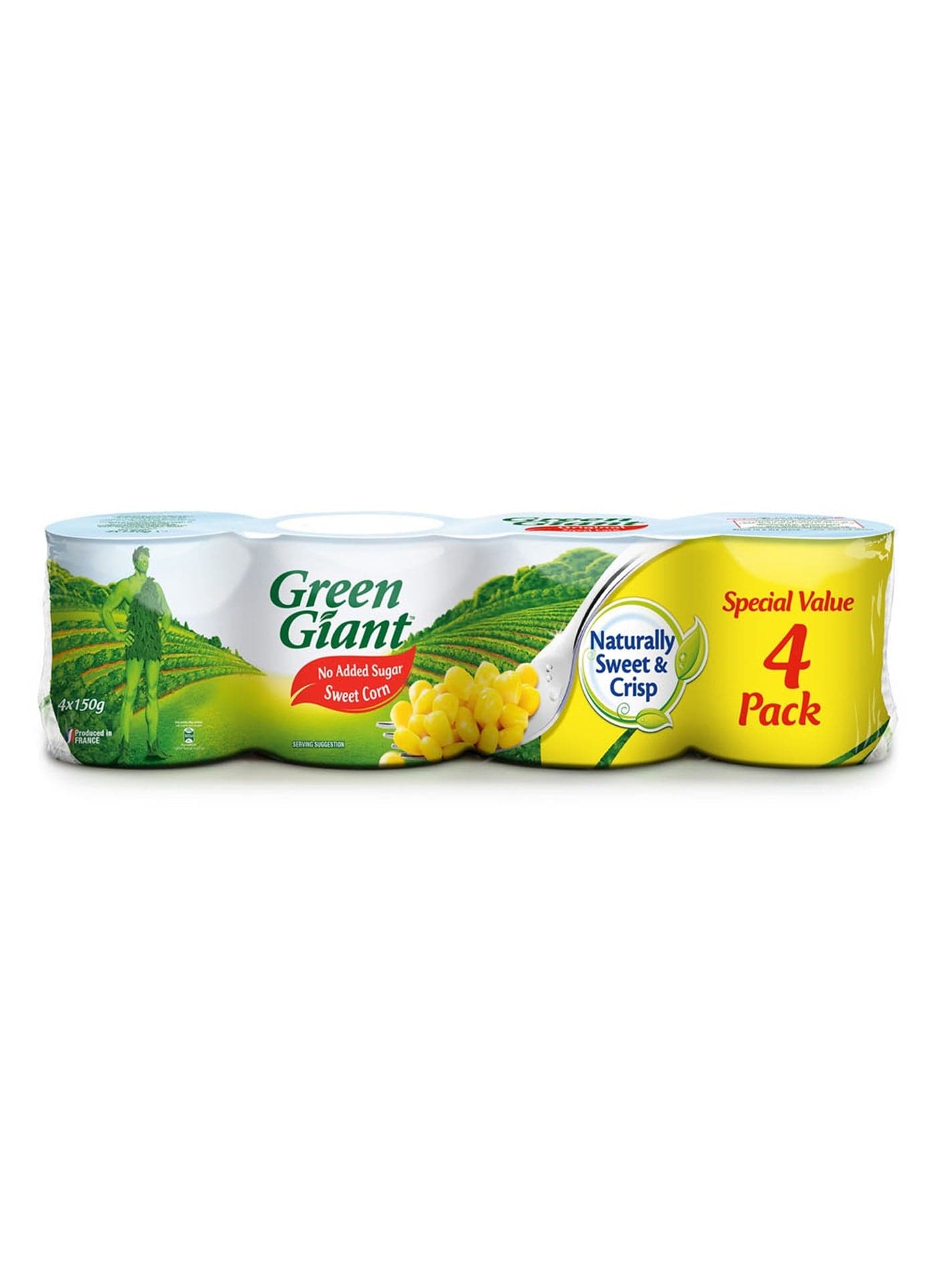 Sweet Corn Crispy 150grams Pack of 4