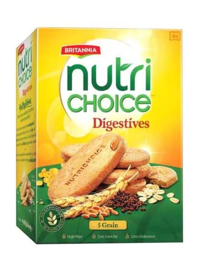 Nutri Choice 5 Grain Biscuits 4 Pieces 200grams